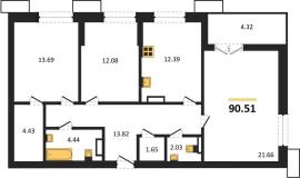 Новостройки, 3-комн., Севастополь