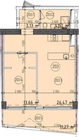 Новостройки, 1-комн., Севастополь