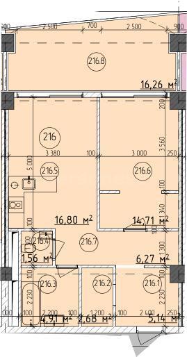 Новостройки, 1-комн., Севастополь