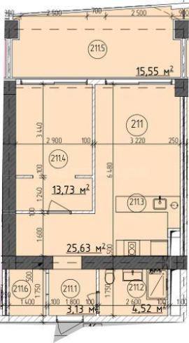 Новостройки, 1-комн., Севастополь